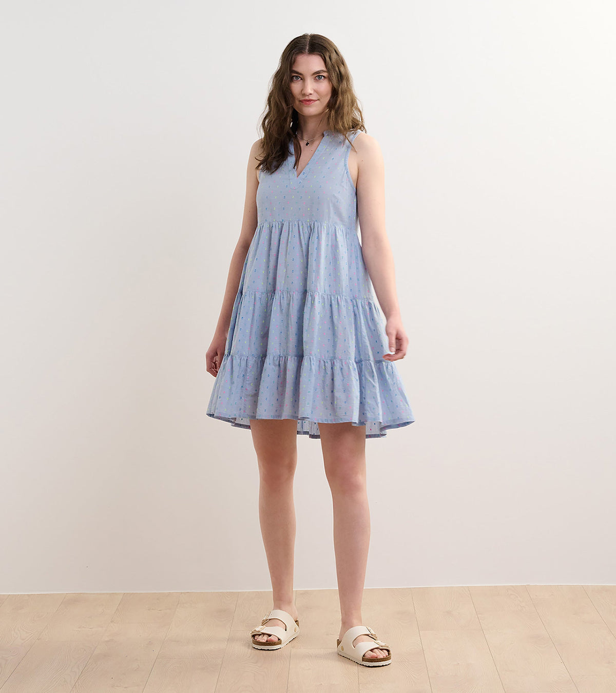 Savannah Dress - Bright Spot Chambray - Hatley Women