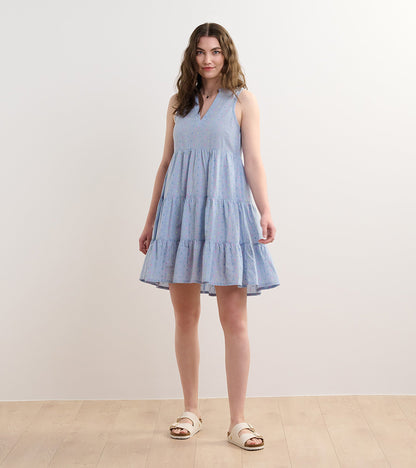 Savannah Dress - Bright Spot Chambray - Hatley Women