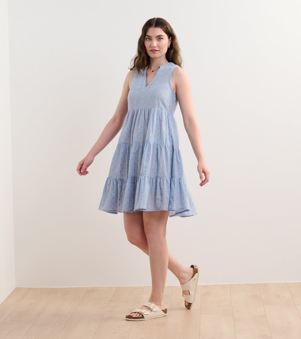 Savannah Dress - Bright Spot Chambray - Hatley Women
