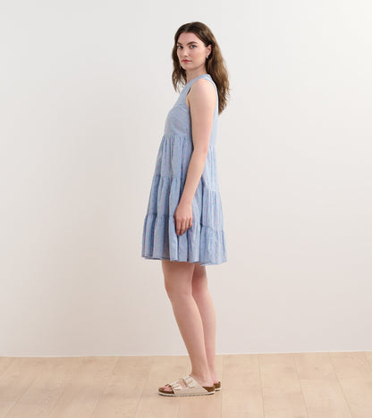 Savannah Dress - Bright Spot Chambray - Hatley Women