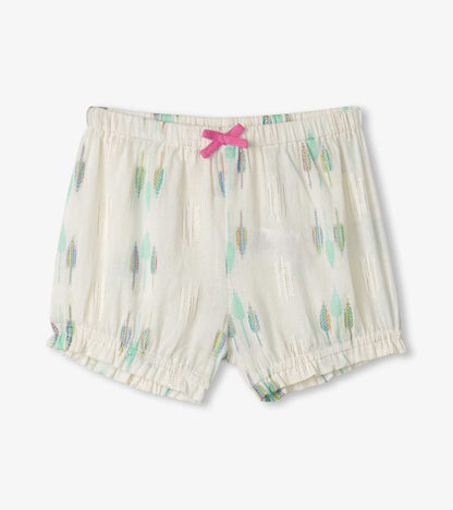 Baby & Toddler Girls Blue Feathers Pin Tuck Tup & Bloomer Set - Hatley Baby & Toddler