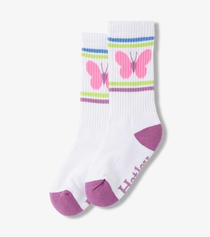 Girls Butterfly Tube Socks - Hatley Girls