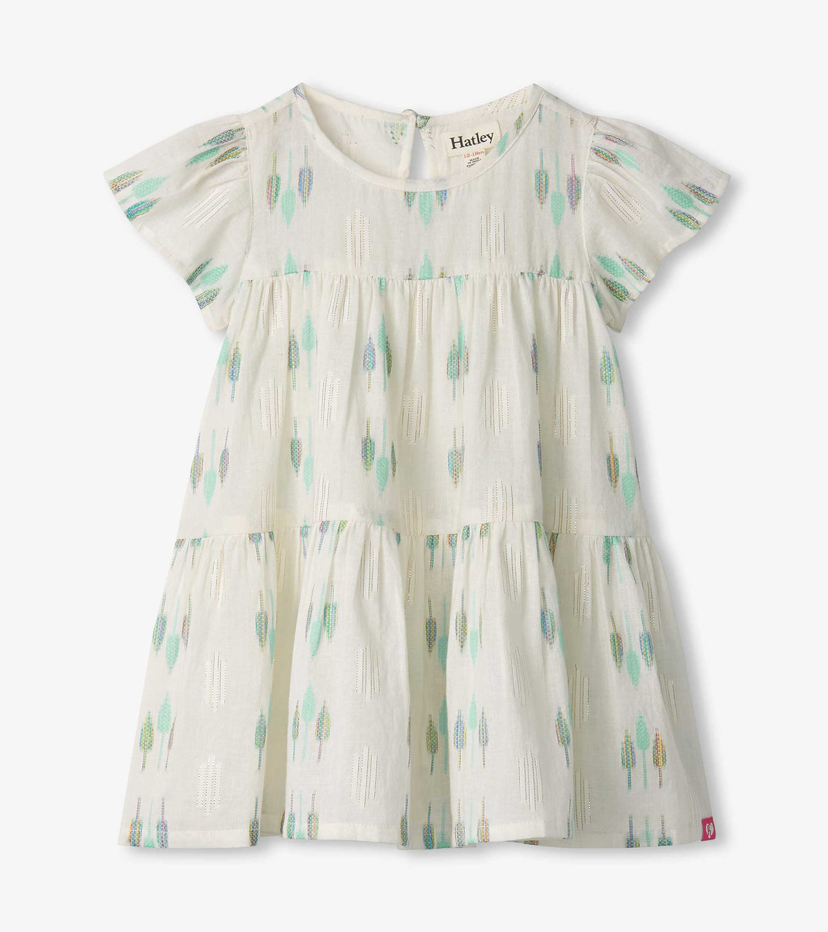 Baby & Toddler Girls Blue Feathers Woven Puff Dress - Hatley Baby & Toddler