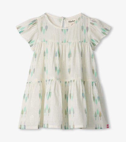 Baby & Toddler Girls Blue Feathers Woven Puff Dress - Hatley Baby & Toddler