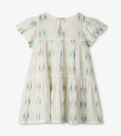 Baby & Toddler Girls Blue Feathers Woven Puff Dress - Hatley Baby & Toddler