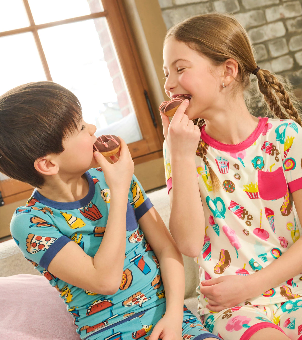 Boys Carnival Food Short Pajama Set - Hatley Boys