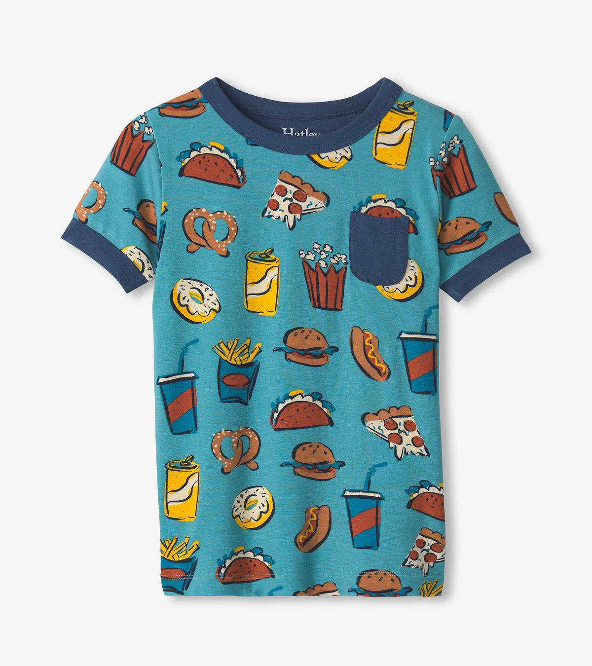 Boys Carnival Food Short Pajama Set - Hatley Boys