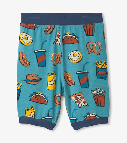 Boys Carnival Food Short Pajama Set - Hatley Boys