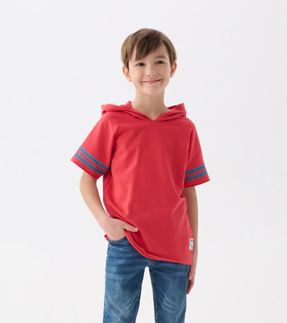 Boys Jersey Number Raglan Hoodie Tee - Hatley Boys