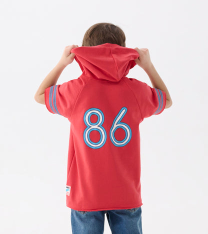 Boys Jersey Number Raglan Hoodie Tee - Hatley Boys