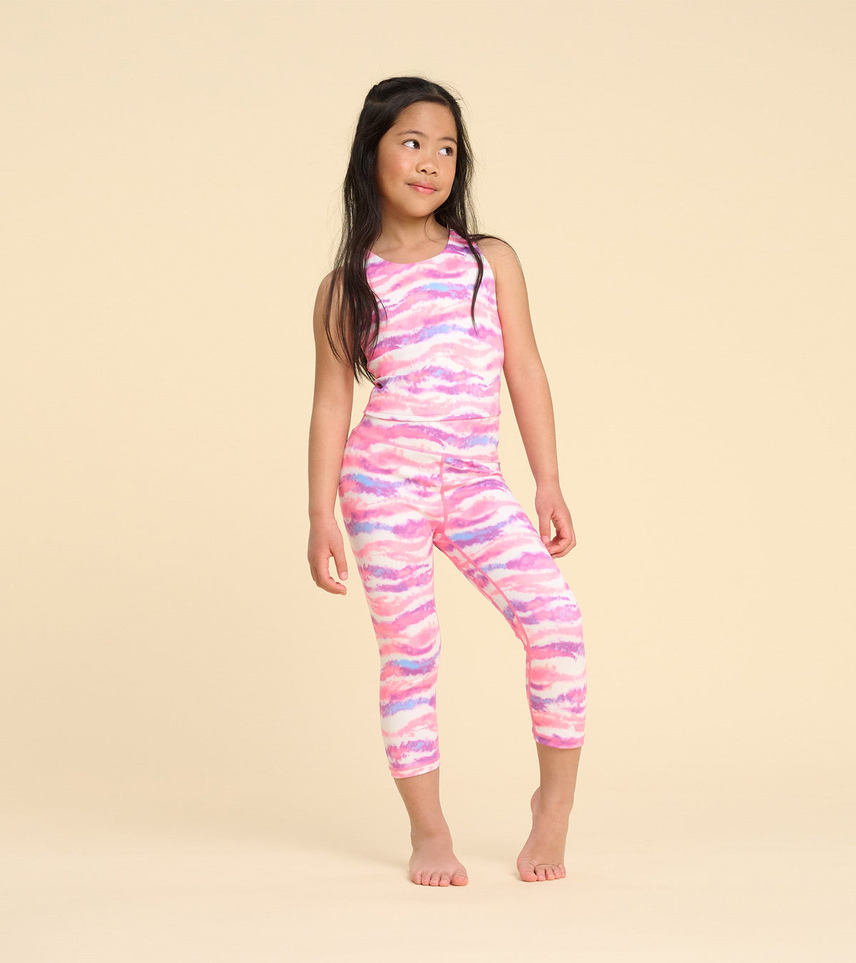 Girls Candy Ombre Active Capris - Hatley Girls