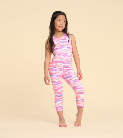 Girls Candy Ombre Active Capris - Hatley Girls