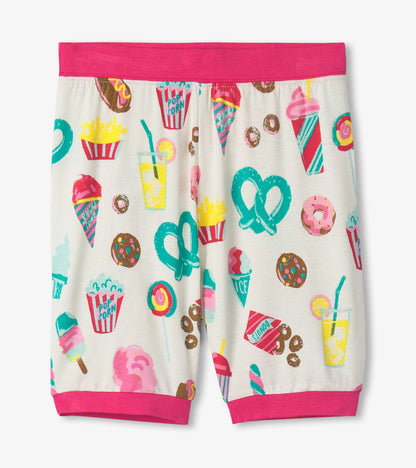 Girls Carnival Treats Bamboo Short Pajama Set - Hatley Girls