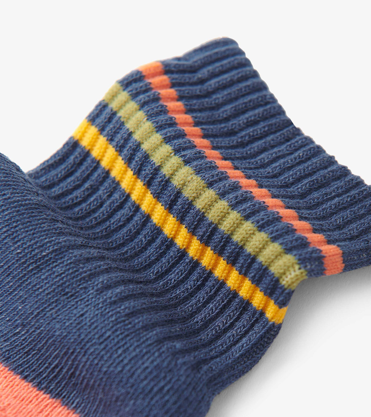 Boys Striped Blue Crew Socks - Hatley Boys