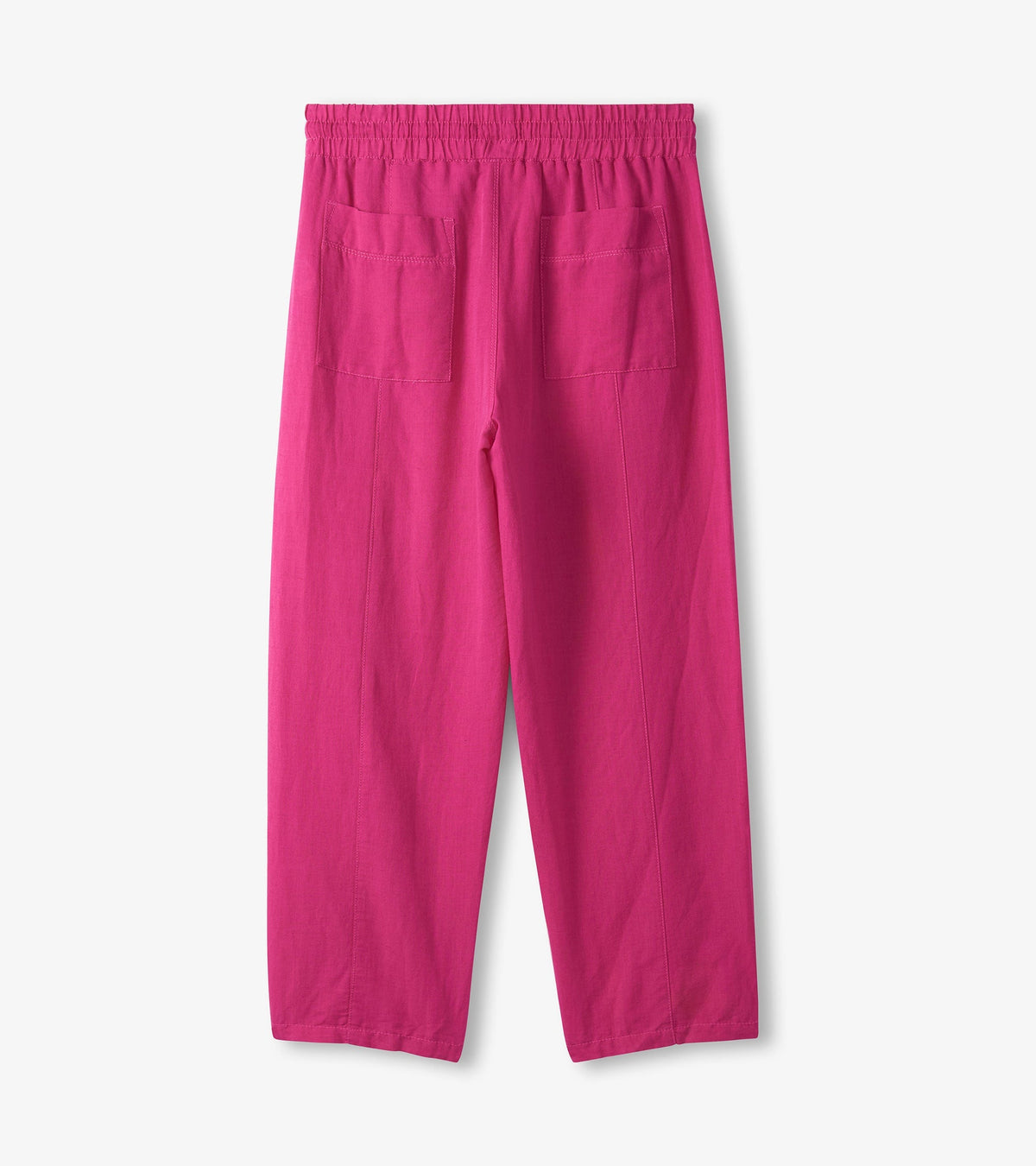 Straight Leg Linen Pants - Fuchsia - Hatley Women