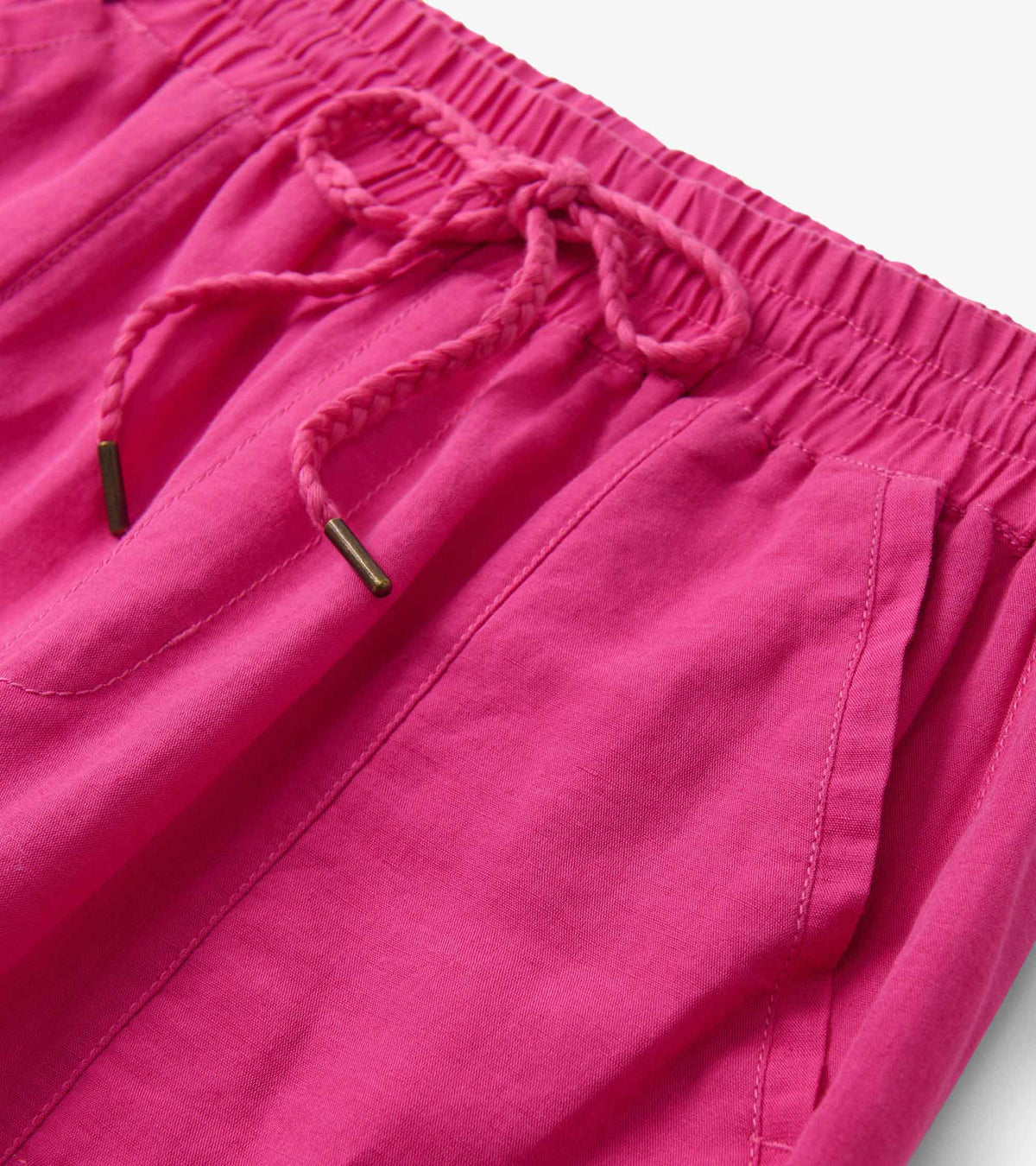 Straight Leg Linen Pants - Fuchsia - Hatley Women