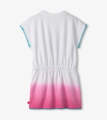 Girls Fuchsia Ombre Pull-On Dress - Hatley Girls