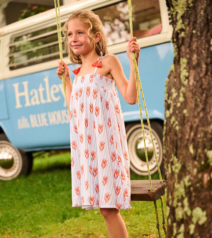 Girls Crinkle Gauze Girls Floral Dress - Hatley Girls