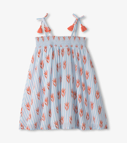 Girls Crinkle Gauze Girls Floral Dress - Hatley Girls