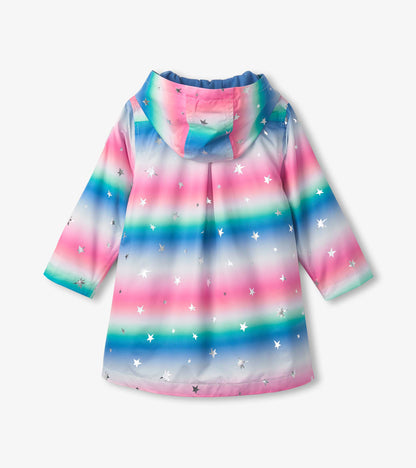 Girls Glitter Star A-Line Swing Jacket - Hatley Girls