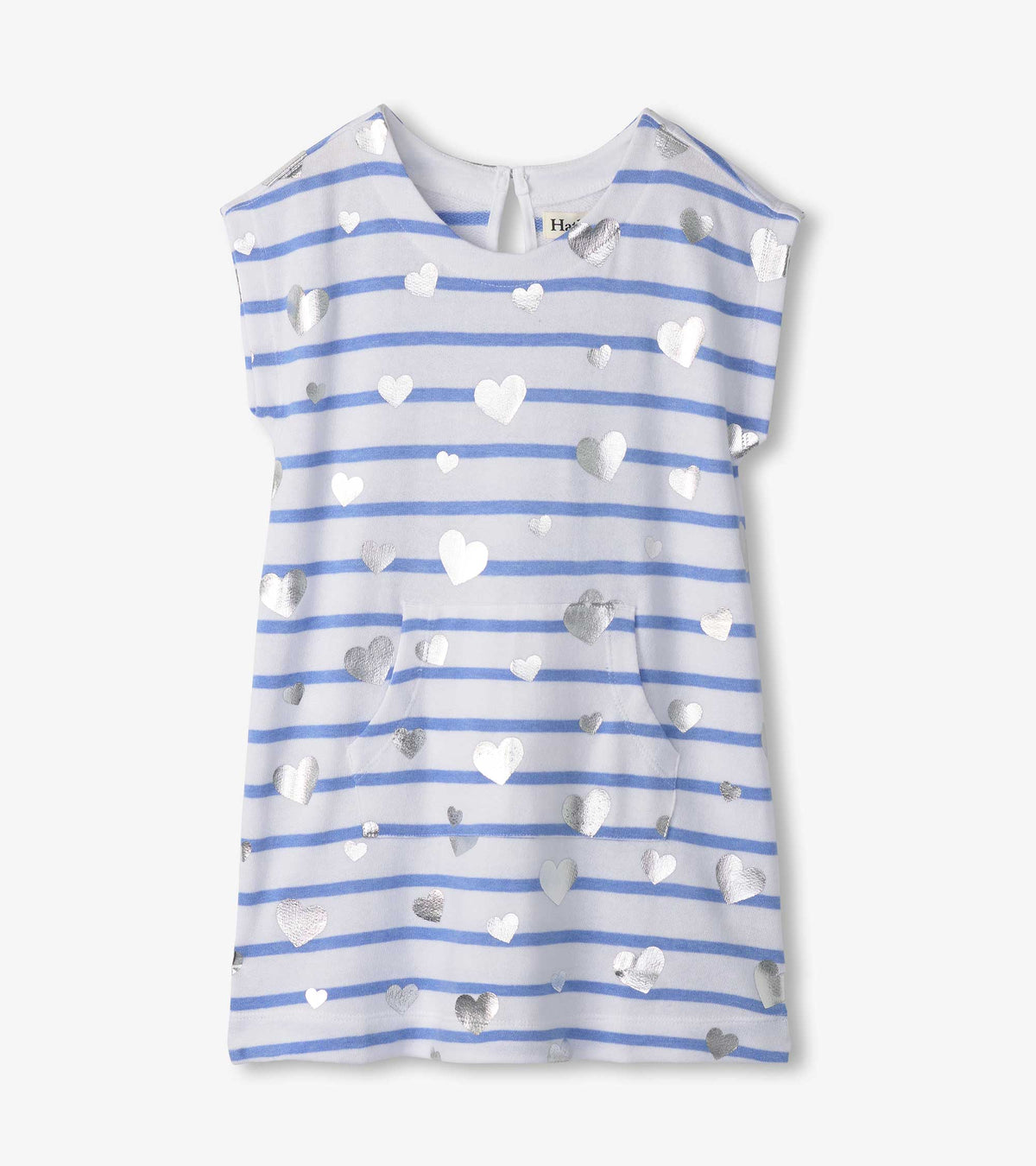 Girls Heart Stripes Slouchy Dress - Hatley Girls