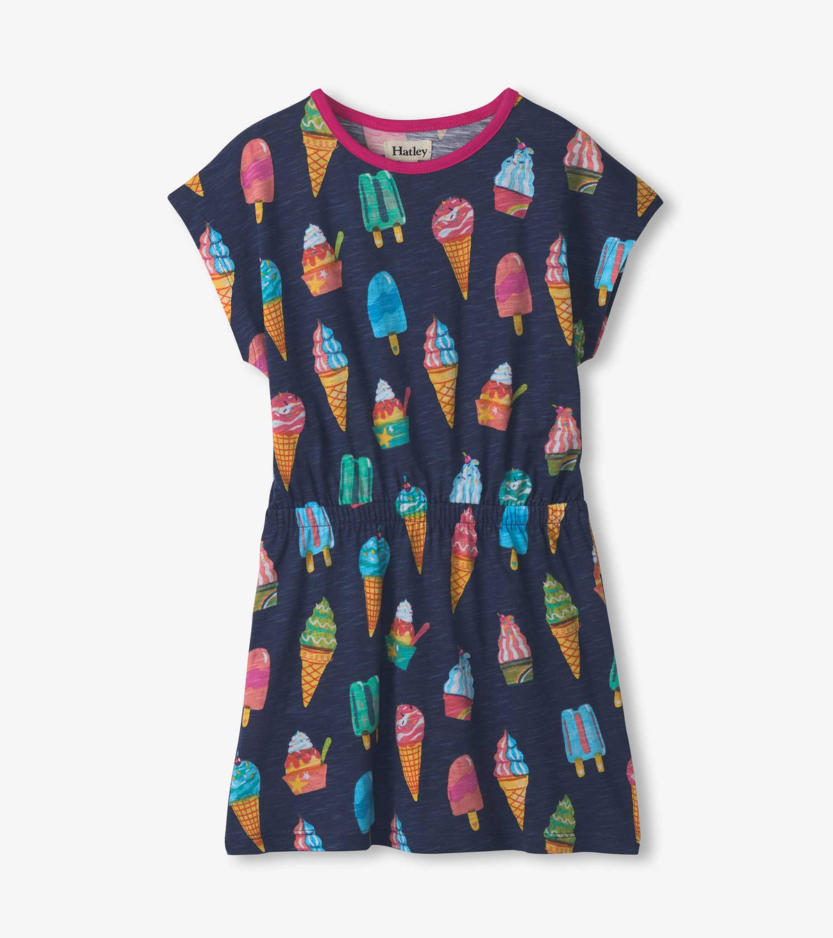 Girls Ice Cream Treats Relaxed Dress - Hatley Girls