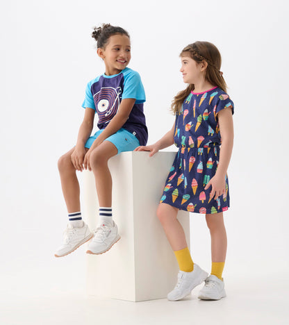 Girls Ice Cream Treats Relaxed Dress - Hatley Girls