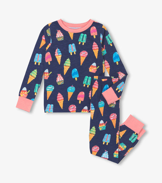 Girls Ice Cream Treats Pajama Set - Hatley Girls