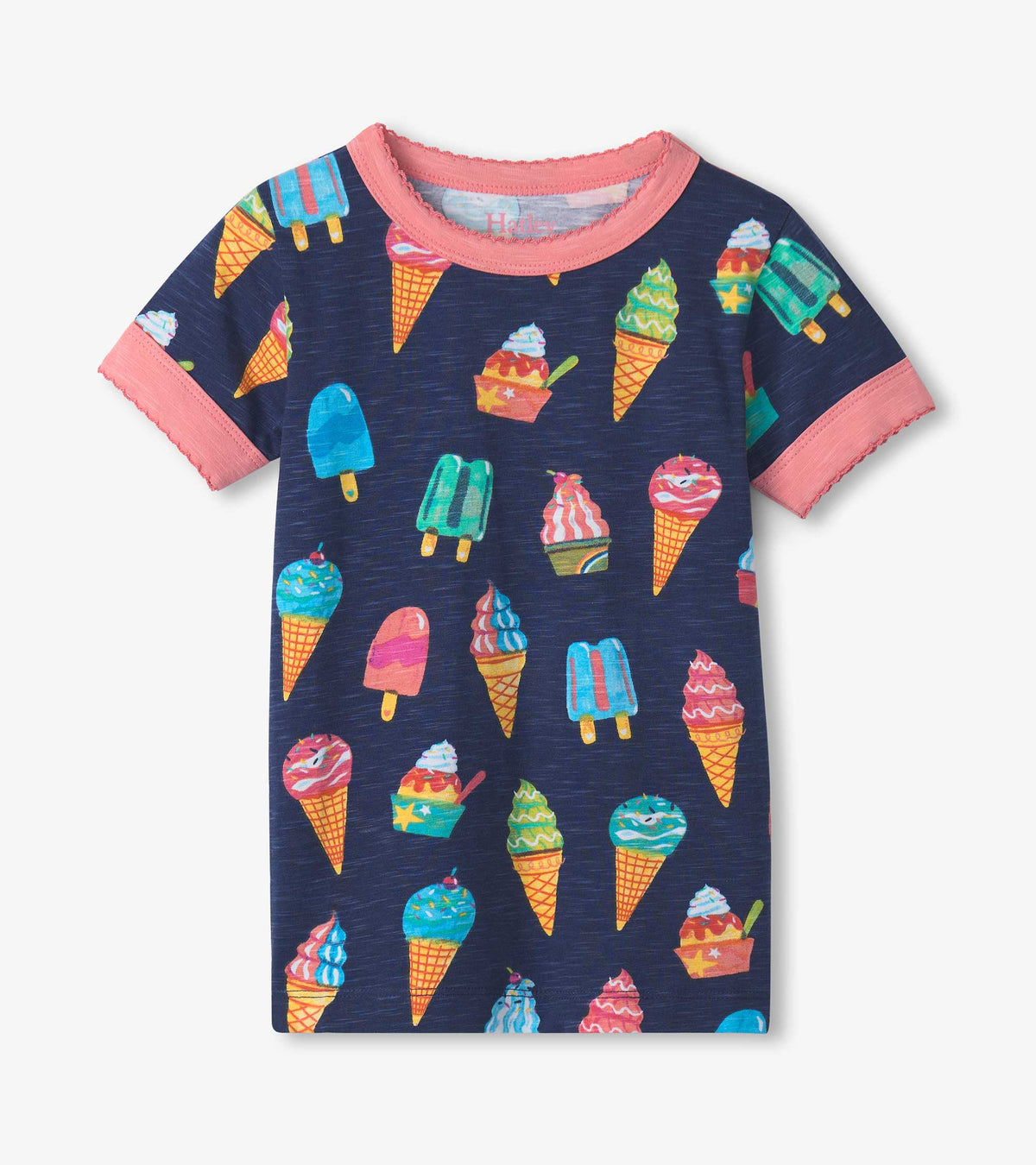 Girls Ice Cream Treats Short Pajama Set - Hatley Girls