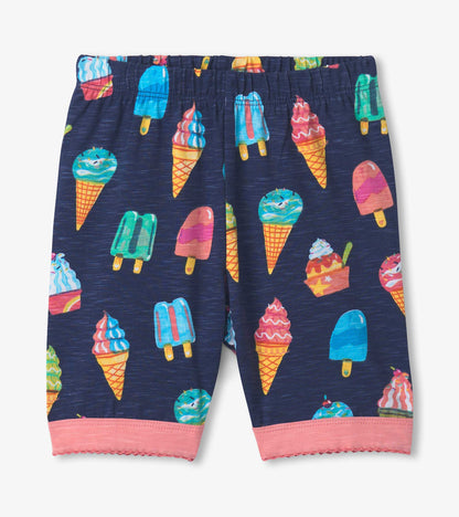 Girls Ice Cream Treats Short Pajama Set - Hatley Girls