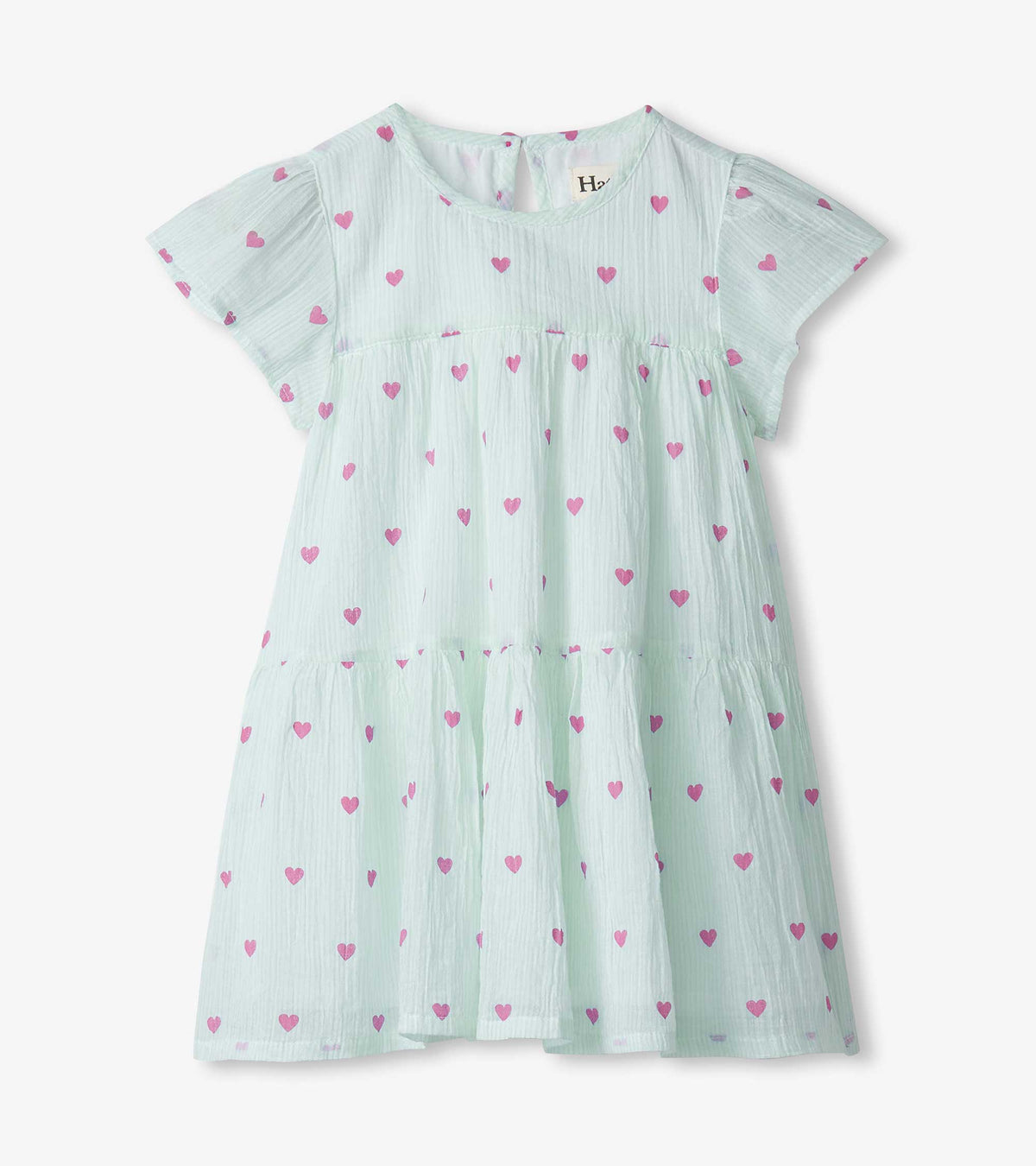 Baby & Toddler Girls Little Hearts Woven Puff Dress - Hatley Baby & Toddler