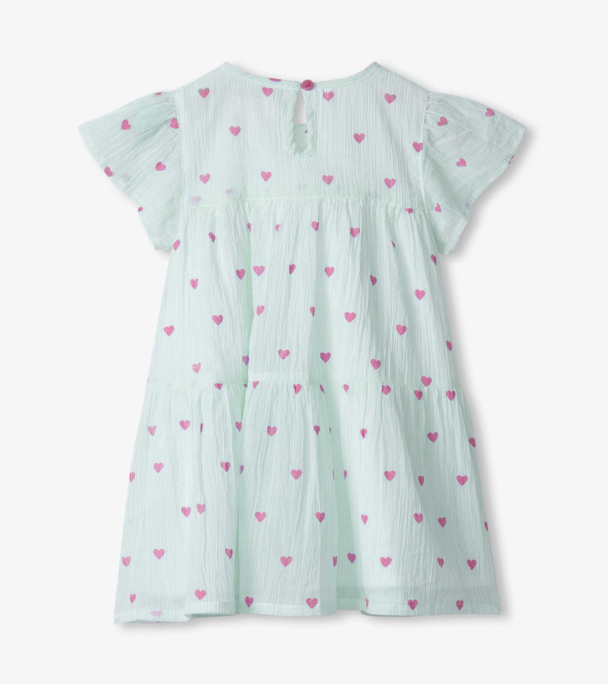Baby & Toddler Girls Little Hearts Woven Puff Dress - Hatley Baby & Toddler