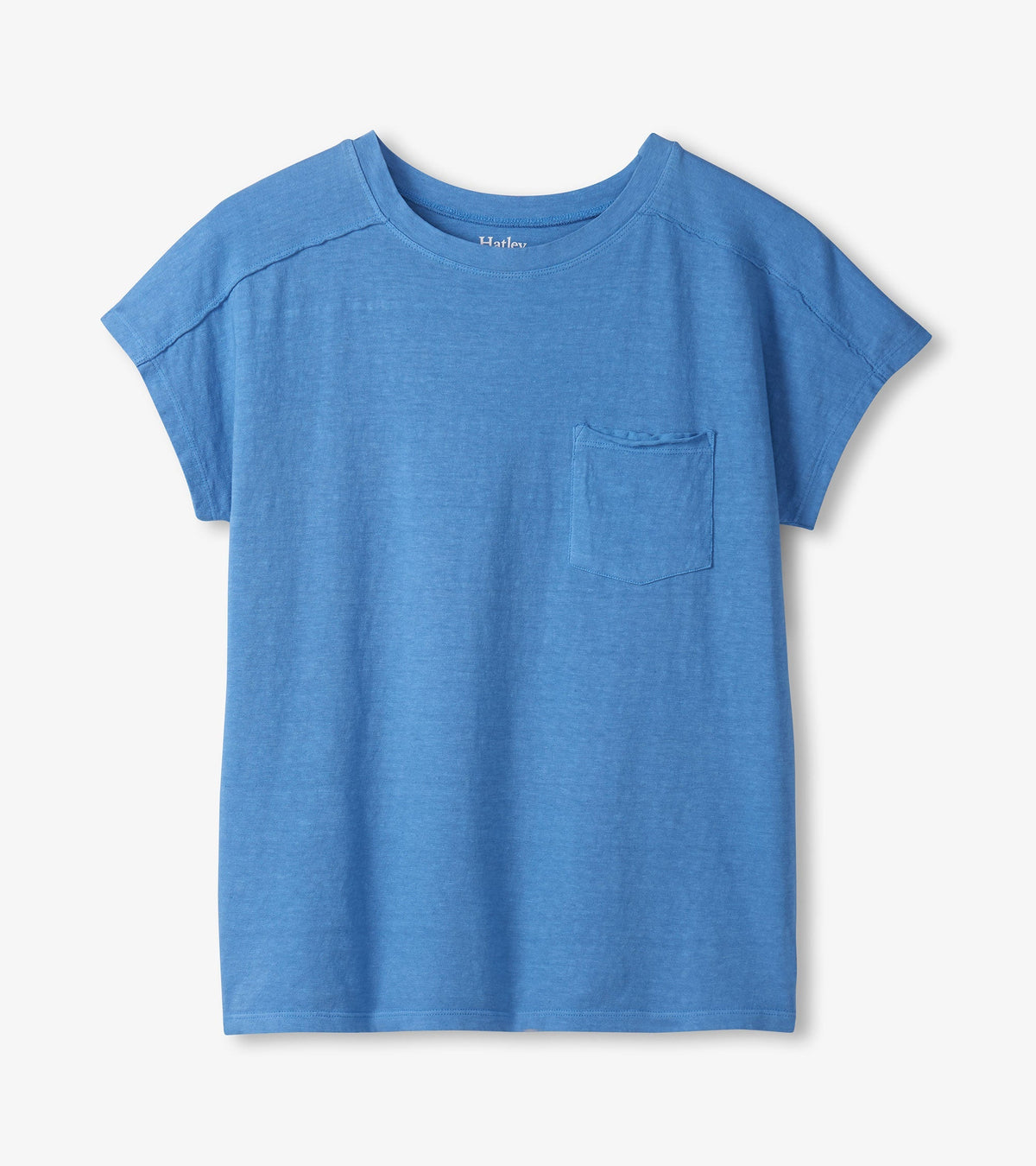 Slouchy Pocket Tee - Marina - Hatley Women