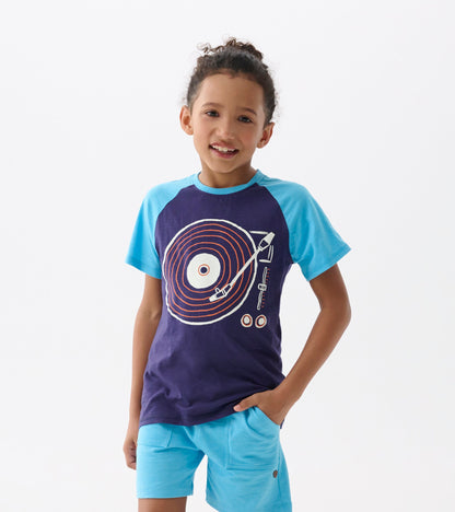 Boys Sweet Beats Raglan T-Shirt - Hatley Boys