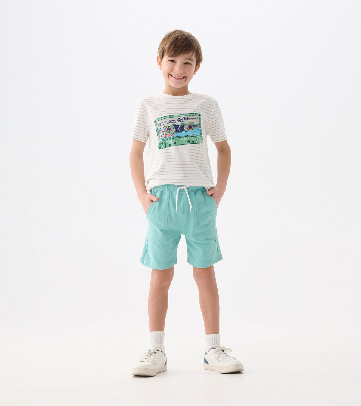 Boys Nile Nlue Relaxed Shorts - Hatley Boys