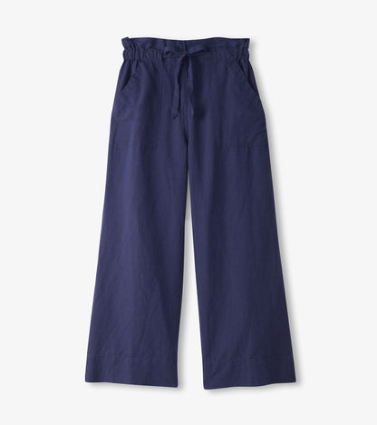 Tie Front Pants - Patriot Blue - Hatley Women