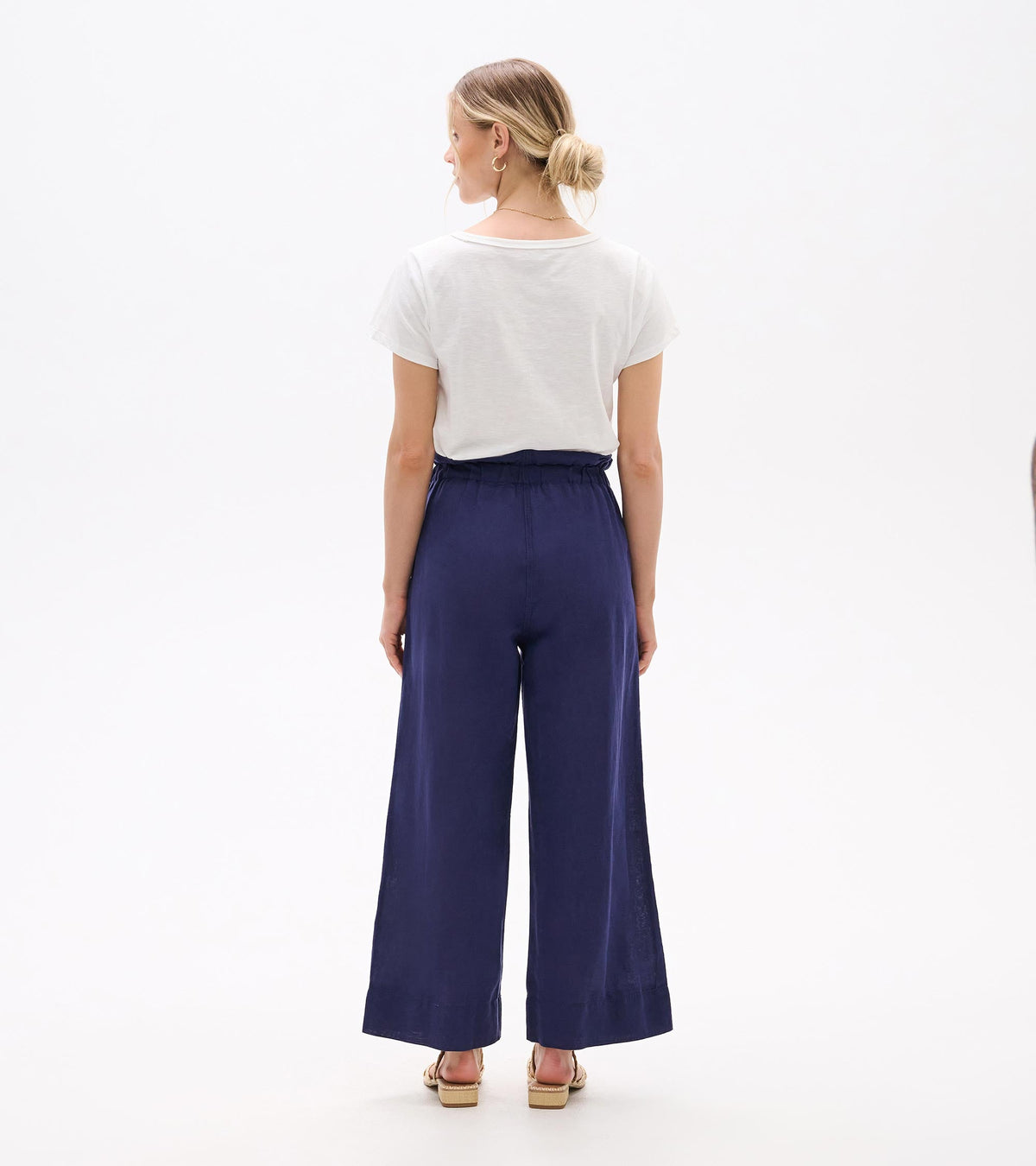 Tie Front Pants - Patriot Blue - Hatley Women