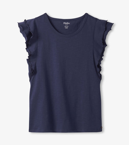 Layered Sleeve Tank - Patriot Blue - Hatley Women