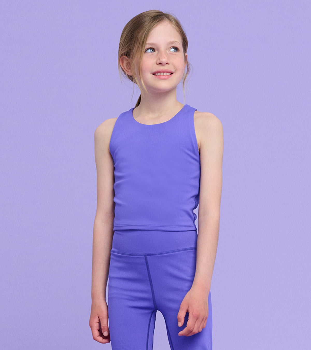 Girls Purple Tank Top - Hatley Girls