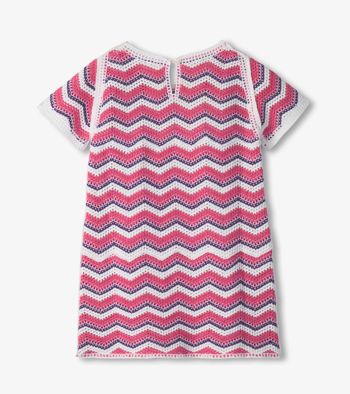 Girls Rose Chevron T-Shirt Dress - Hatley Girls