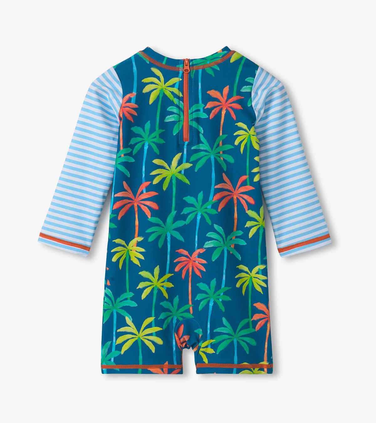 Baby Boys Printed Palms One-Piece Rashguard - Hatley Baby & Toddler