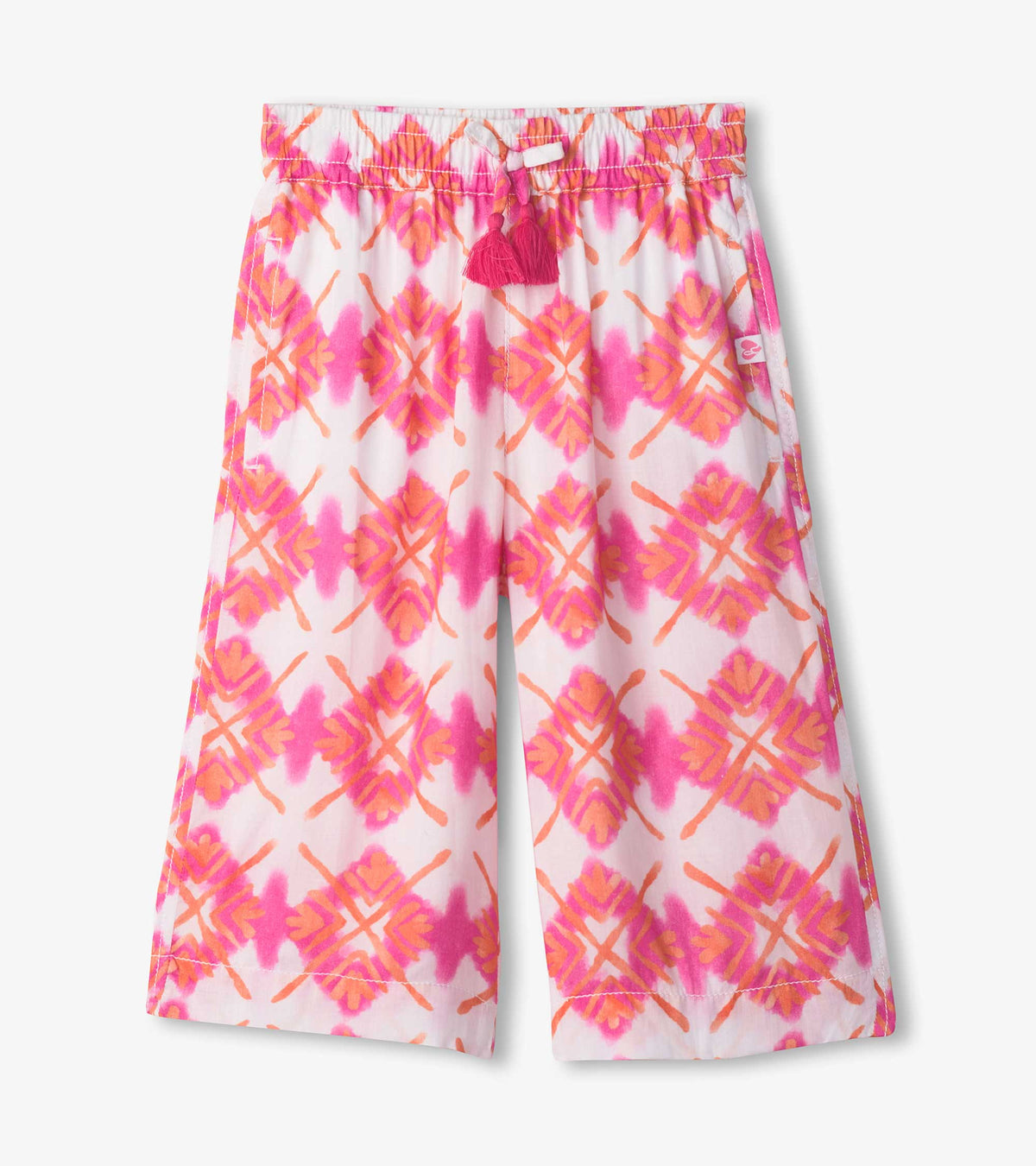 Girls Painted Sunburst Cropped Culottes - Hatley Girls