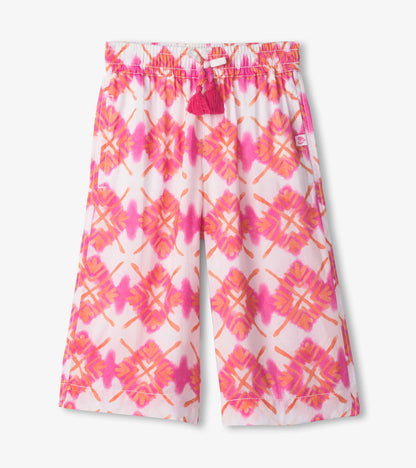 Girls Painted Sunburst Cropped Culottes - Hatley Girls