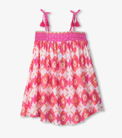 Girls Painted Sunburst Girls Floral Dress - Hatley Girls
