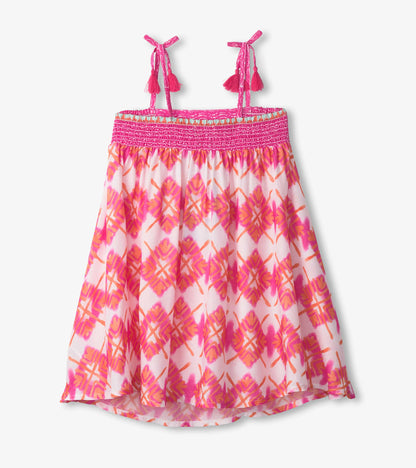 Girls Painted Sunburst Girls Floral Dress - Hatley Girls
