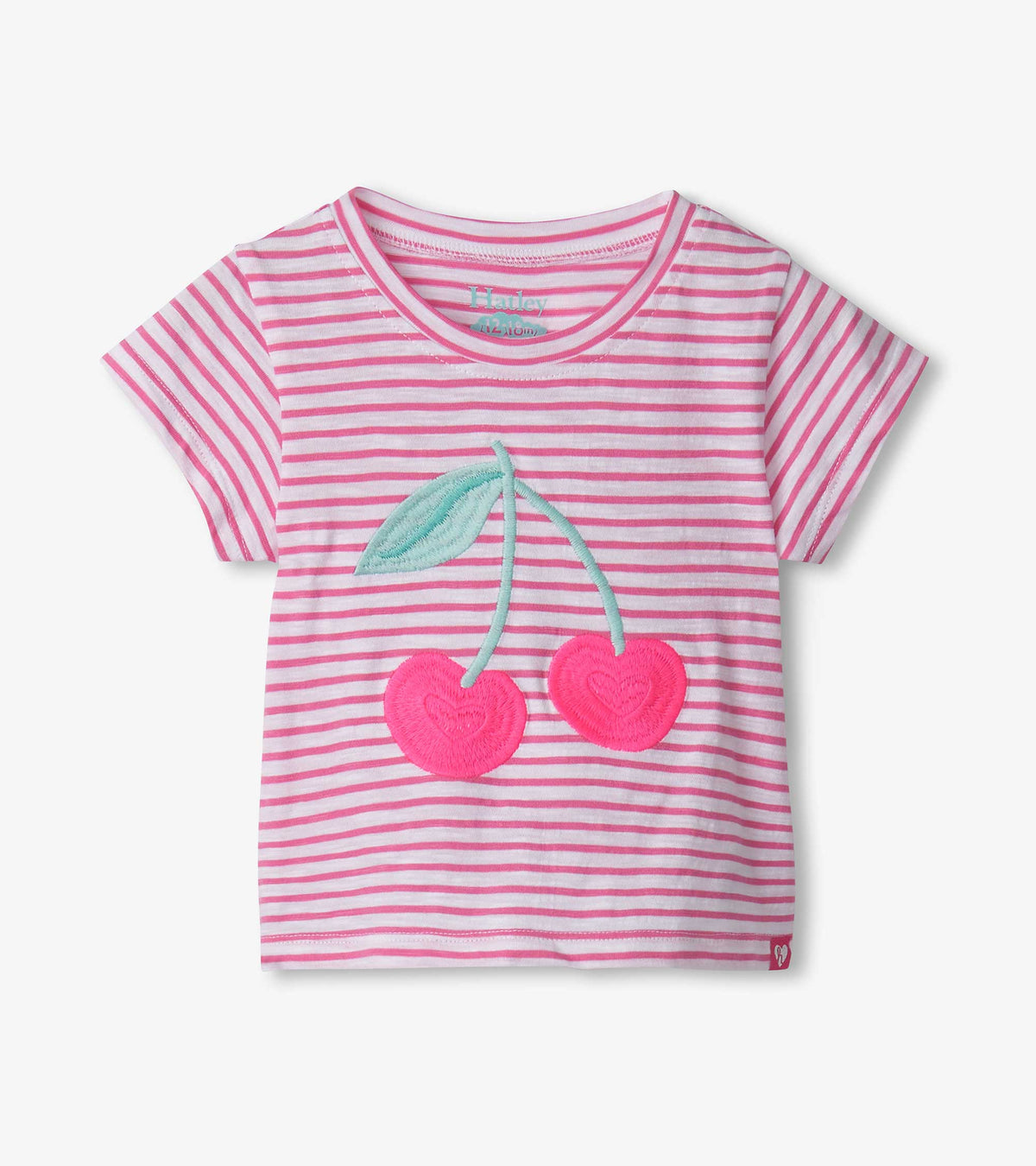 Baby & Toddler Girls Cherry Stripes Graphic Tee - Hatley Baby & Toddler