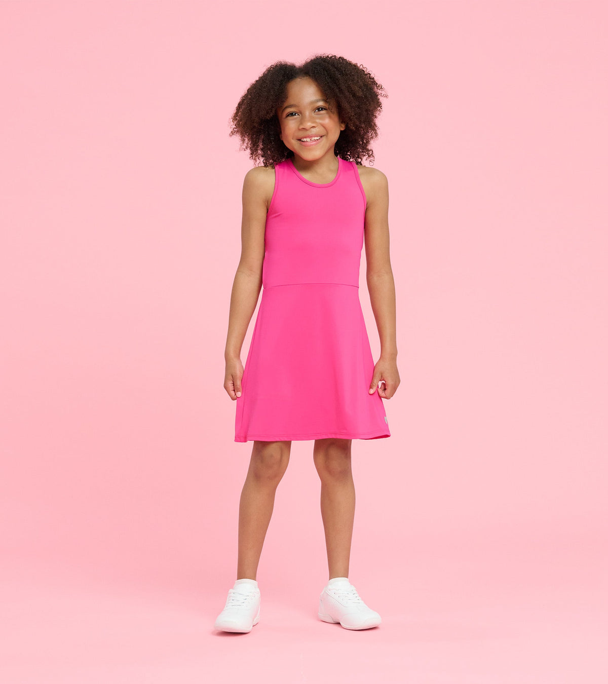 Girls Pink Active A-Line Dress - Hatley Girls