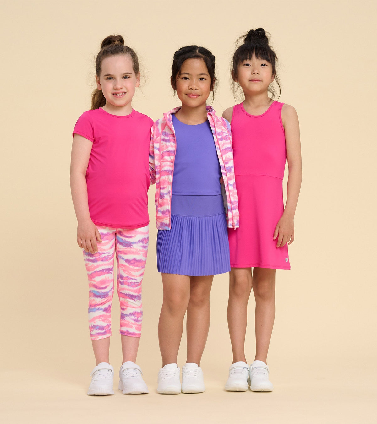 Girls Pink Active A-Line Dress - Hatley Girls