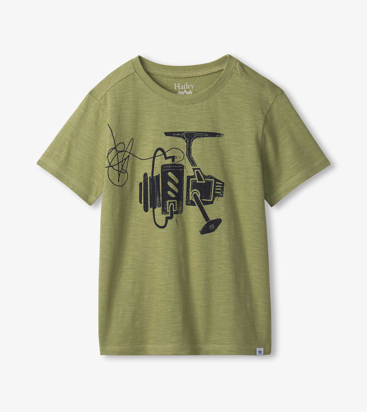 Boys Fishing Reel Graphic Tee - Hatley Boys