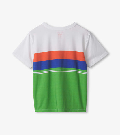 Boys Spring Color Block Color Block Bamboo T-Shirt - Hatley Boys